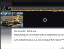 Tablet Screenshot of iramgreenconstruction.com